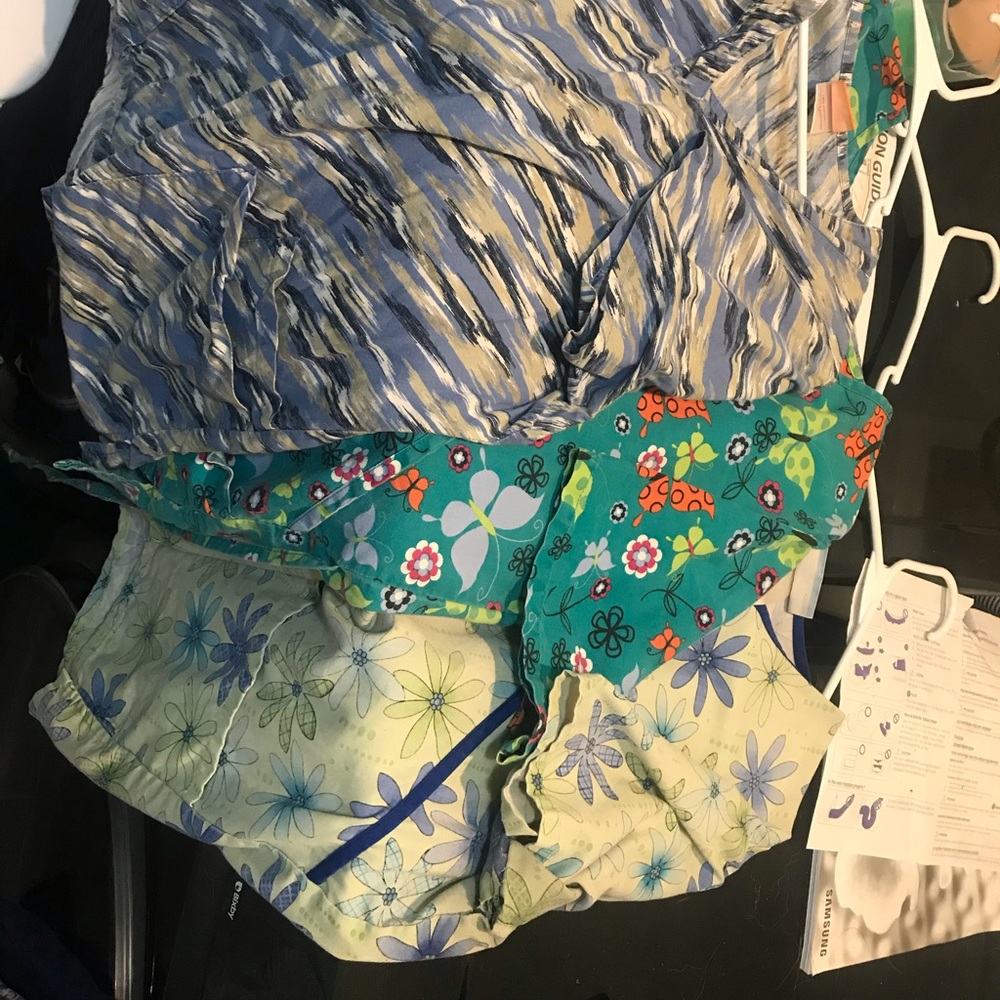 Scrub tops